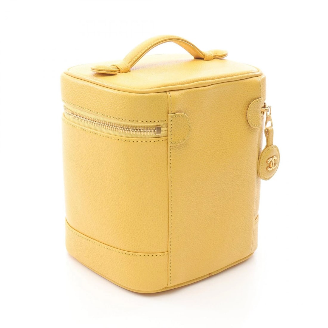 CHANEL COCO MARK HANDBAG LEATHER - 2