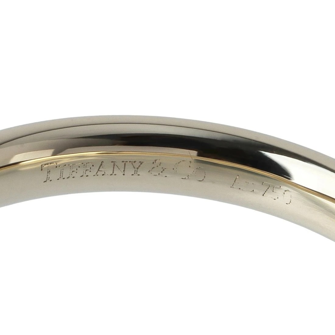 TIFFANY & CO. CURVED WIDE WEDDING BAND RING K18 YELLOW GOLD: Tiffany & Co. Curved Wide Wedding Band Ring K18 Yellow Gold Brand: Tiffany & Co. Type: Ring Material: 18K Yellow Gold Color: Yellow Gold Size: 8-8.25 US Accessories: None Accessories Notic