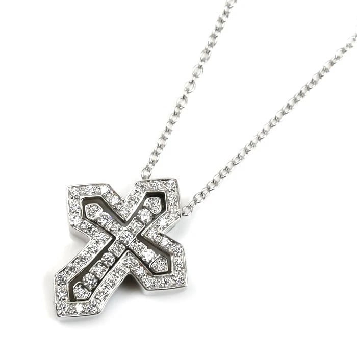 DAMIANI BELLE EPOQUE DIAMOND PENDANT NECKLACE 18K WHITE GOLD: Damiani Belle Epoque Diamond Pendant Necklace 18K White Gold Brand: Damiani Type: Necklace Material: 18K White Gold Main Stone/Creation Natural Color: White Gold Size: Chain Length: Approx. 16.5 i