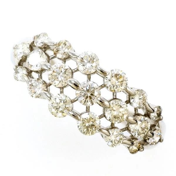 18K WHITE GOLD RING DIAMOND (1 of 5)