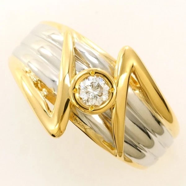 PLATINUM 900 18K YELLOW GOLD RING: Platinum 900 18K Yellow gold ring Brand: N/A Type: Ring Material: Platinum PT900 K18 Yellow gold Main Stone/Creation Natural Color: Yellow gold Size: 5 US size Accessories: None Accessories