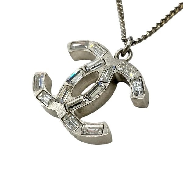 CHANEL SILVER 10A COCO MARK STONE - 7