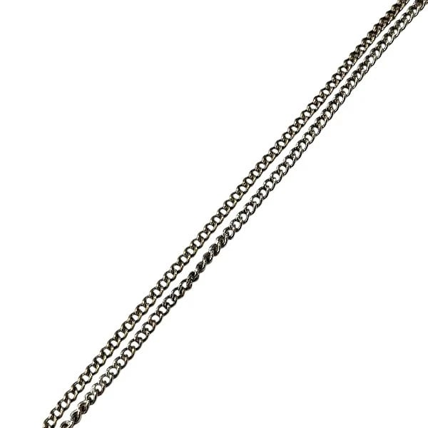 CHANEL SILVER 10A COCO MARK STONE - 9