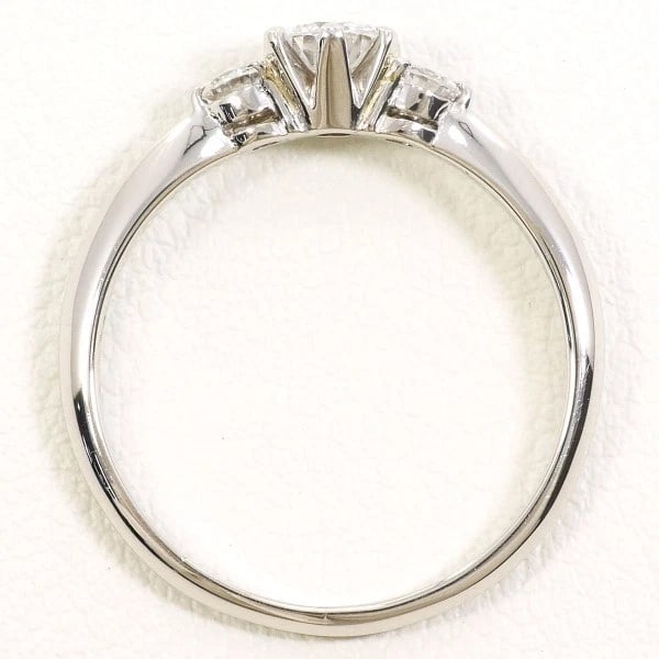 PLATINUM 900 RING DIAMOND - 3