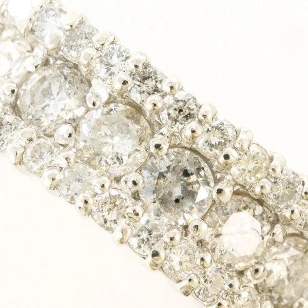 PLATINUM 900 RING DIAMOND - 2