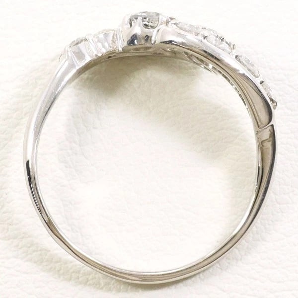 PLATINUM 900 RING DIAMOND - 3