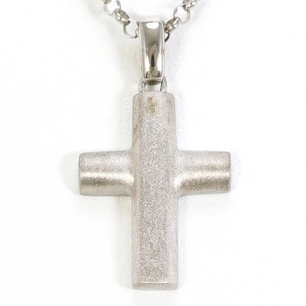 JEWELRY 18K WHITE GOLD NECKLACE: Jewelry 18K White gold Necklace Brand: N/A Type: Necklace Material: 18K White Gold Color: White Gold Size: Top:Length height: 23mm width:13mm(Top and chain removable) Chain:Length