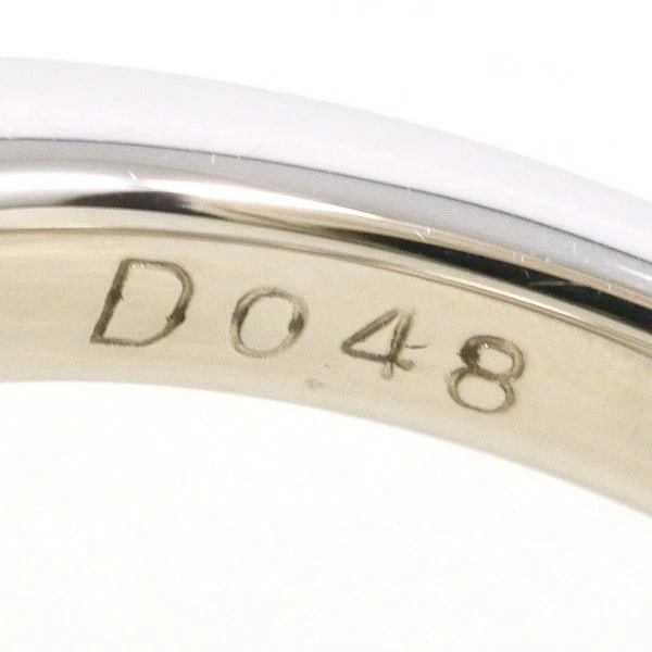 PLATINUM 900 RING DIAMOND - 7