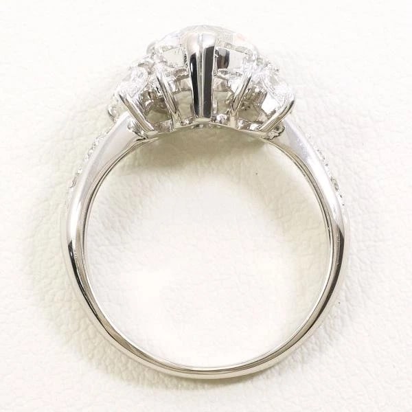 PLATINUM 900 RING DIAMOND - 2