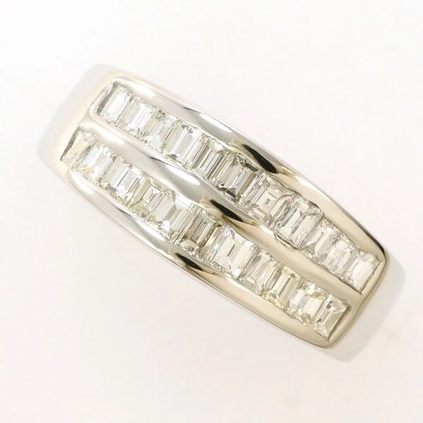 JEWELRY PLATINUM 900 RING DIAMOND (1 of 4)