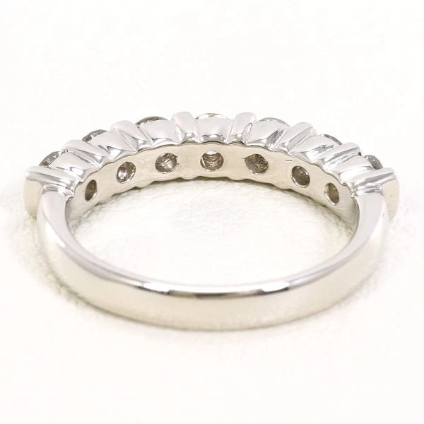 PLATINUM 900 RING DIAMOND - 4