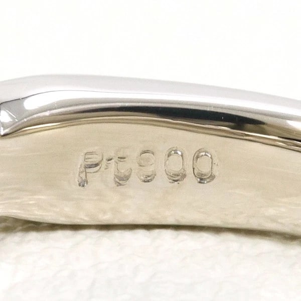 PLATINUM 900 RING DIAMOND - 5