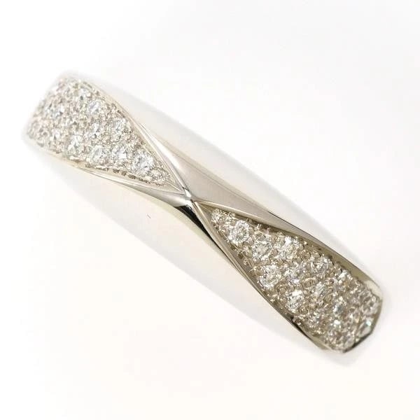 18K WHITE GOLD RING DIAMOND: 18K White gold ring Diamond Brand: N/A Type: Ring Material: 18K White Gold Main Stone/Creation Natural Color: White Gold Size: 7-7.5 US size Accessories: None Accessories Notice: When