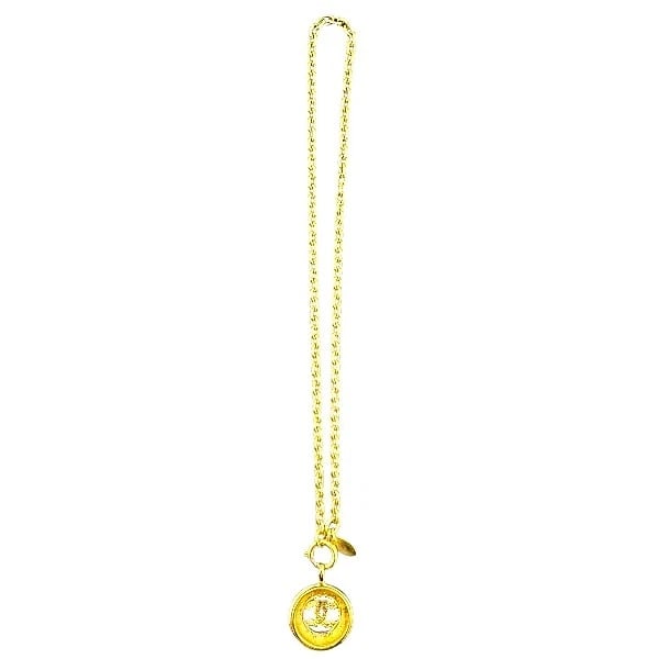 CHANEL COCO MARK 3848 VINTAGE NECKLACE - 2