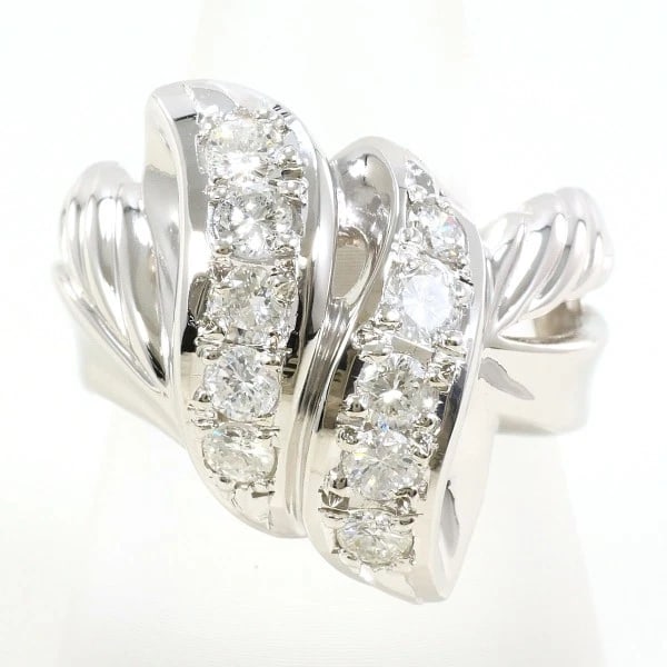 JEWELRY PLATINUM 900 RING DIAMOND: Jewelry Platinum 900 ring Diamond Brand: N/A Type: Ring Material: Platinum PT900 Main Stone/Creation Natural Color: Platinum Size: 7 US size Accessories: None Accessories Notice: When purc