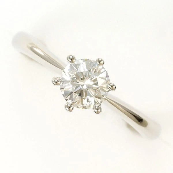 PLATINUM 950 RING DIAMOND: Platinum 950 ring Diamond Brand: N/A Type: Ring Material: Platinum PT900 Main Stone/Creation Natural Color: Platinum Size: 4-4.5 US size Accessories: None Accessories Notice: When purchasi