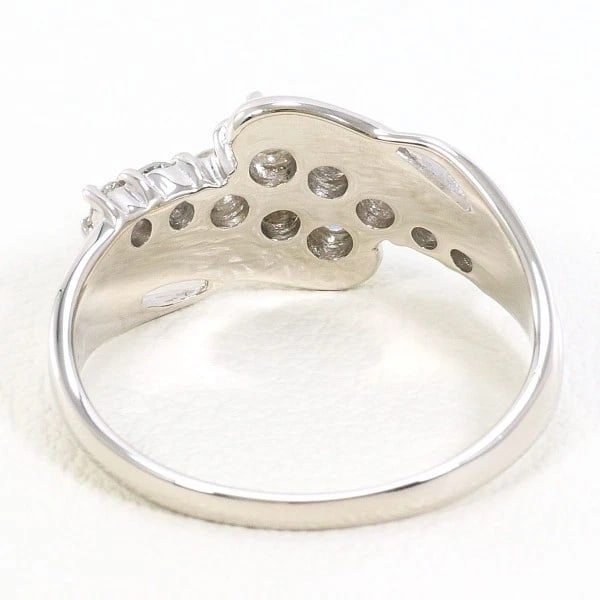 PLATINUM 900 RING DIAMOND - 3