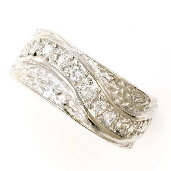 JEWELRY PLATINUM 900 RING DIAMOND: Jewelry Platinum 900 ring Diamond Brand: N/A Type: Ring Material: Platinum PT900 Main Stone/Creation Natural Color: Platinum Size: 6.5-7 US size Accessories: None Accessories Notice: When