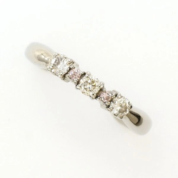18K WHITE GOLD RING DIAMOND (1 of 4)