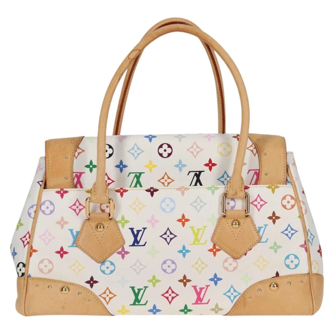 LOUIS VUITTON MONOGRAM MULTICOLOR HAND BAG - 2