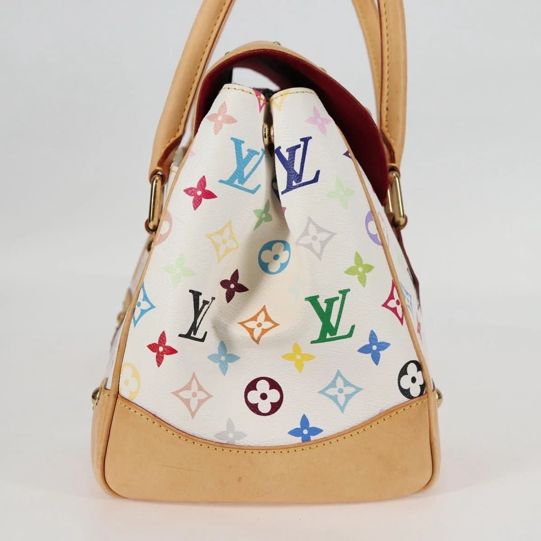 LOUIS VUITTON MONOGRAM MULTICOLOR HAND BAG - 5