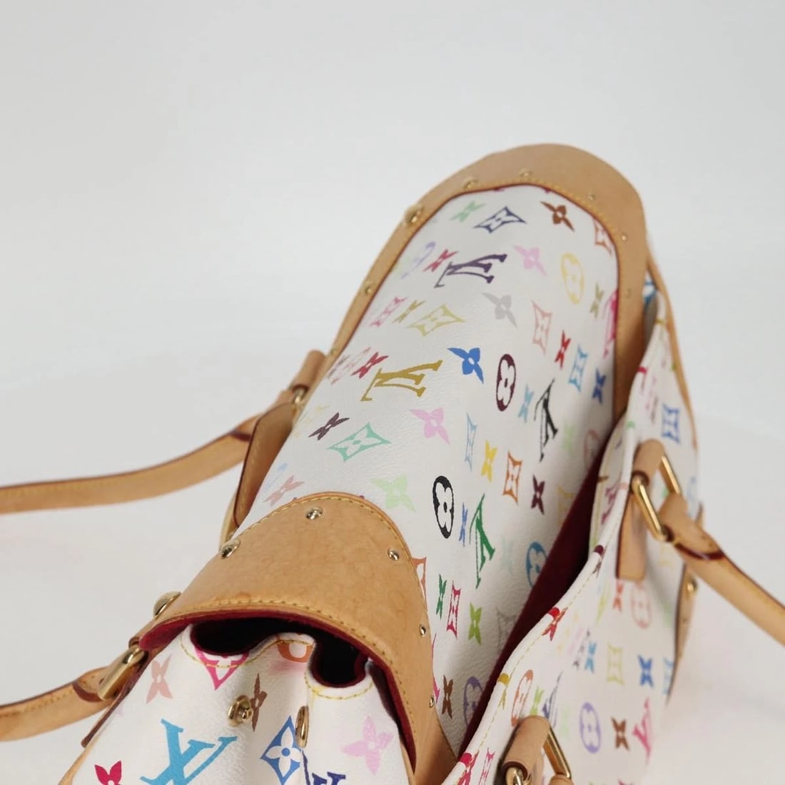 LOUIS VUITTON MONOGRAM MULTICOLOR HAND BAG - 8