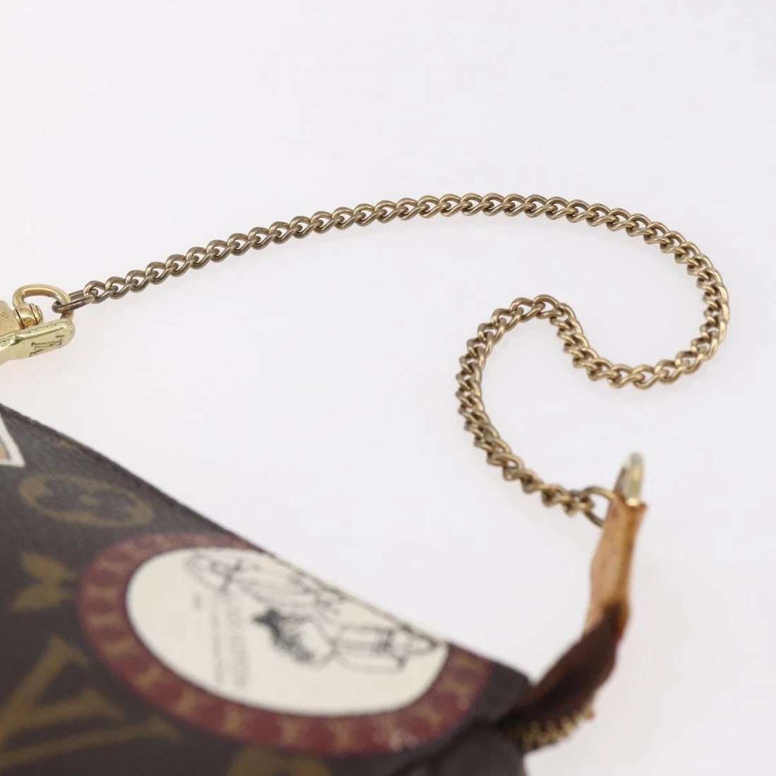 LOUIS VUITTON MONOGRAM PATCH MINI POCHETTE POUCH - 7