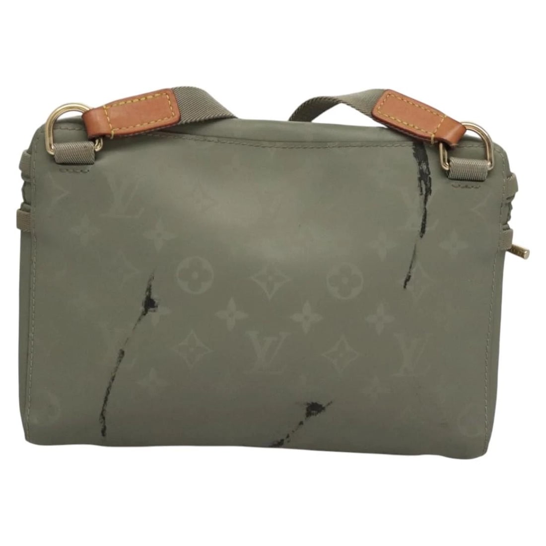 LOUIS VUITTON MONOGRAM TITANIUM BAG GRAY - 2