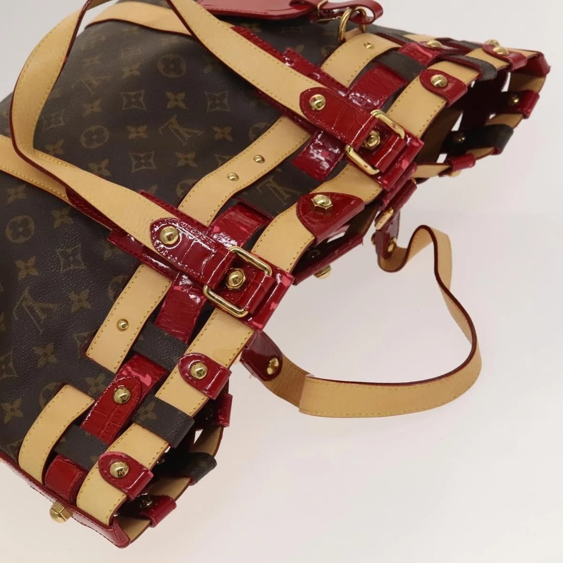 LOUIS VUITTON MONOGRAM RUBY SARINA TOTE BAG - 6
