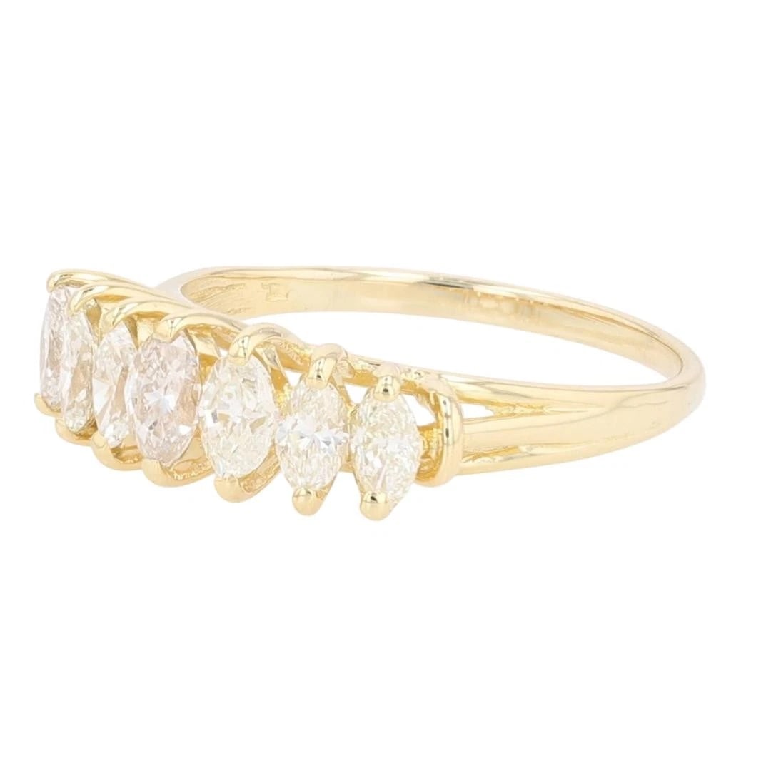 MARQUISE CUT DIAMOND PRONG SET STATEMENT RING - 3