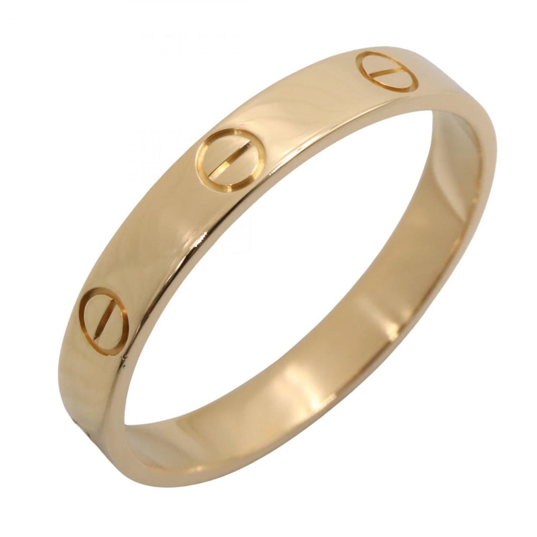 CARTIER MINI LOVE RING 18KYG YELLOW GOLD: CARTIER Mini Love Ring 18KYG Yellow Gold Brand: CARTIER Type: Ring Material: K18 (Yellow Gold) Color: Gold Size: 10.75 US Accessories: None Accessories Notice: When purchasing pre-owned go