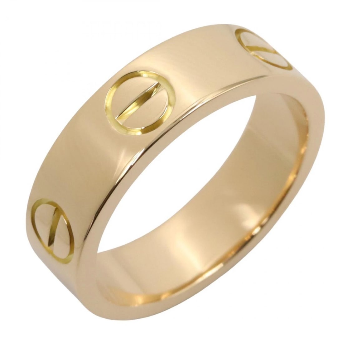 CARTIER LOVE RING 18KYG YELLOW GOLD: CARTIER Love Ring 18KYG Yellow Gold Brand: CARTIER Type: Ring Material: K18 (Yellow Gold) Color: Gold Size: 5.25 US Accessories: None Accessories Notice: When purchasing pre-owned goods, p