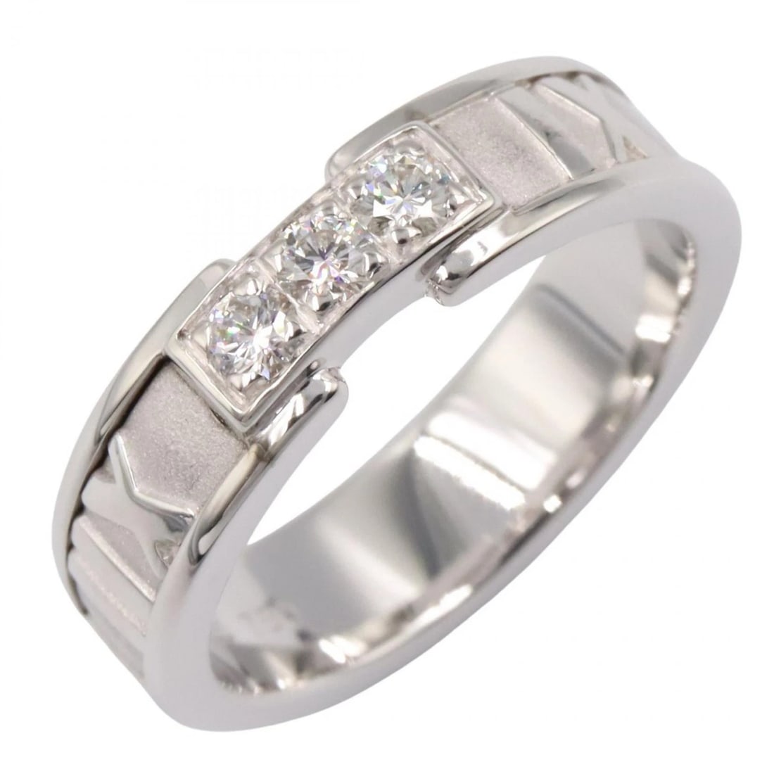 TIFFANY?CO ATLAS DIAMOND RING 18KWG (1 of 3)