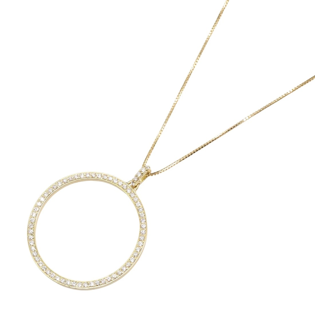 JEWELRY DIAMOND LONG NECKLACE PENDANT (1 of 2)