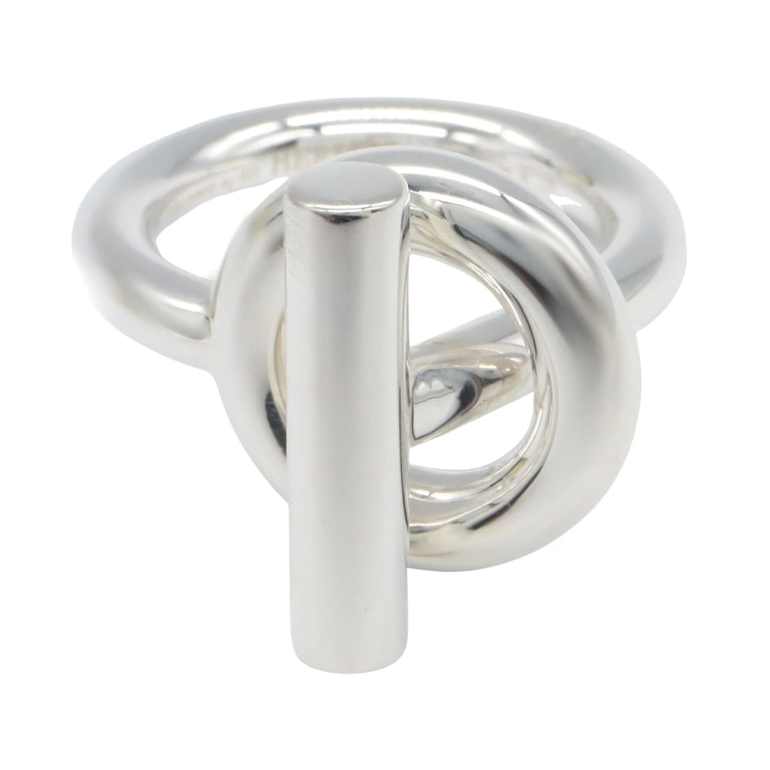 HERMES ECHAPPÉ GM RING SILVER925 - 2