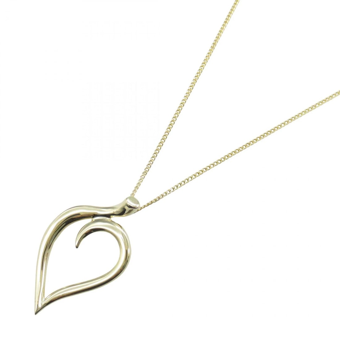 TIFFANY?CO LEAF NECKLACE PENDANT 18KYG: TIFFANY?CO Leaf Necklace Pendant 18KYG Brand: TIFFANY?CO Type: Necklace Material: K18 (Yellow Gold) Color: Gold Size: Neck rotation?45.5cm(17.9") Motif W?15mm x H?26mm(0.6" x 1.0") 