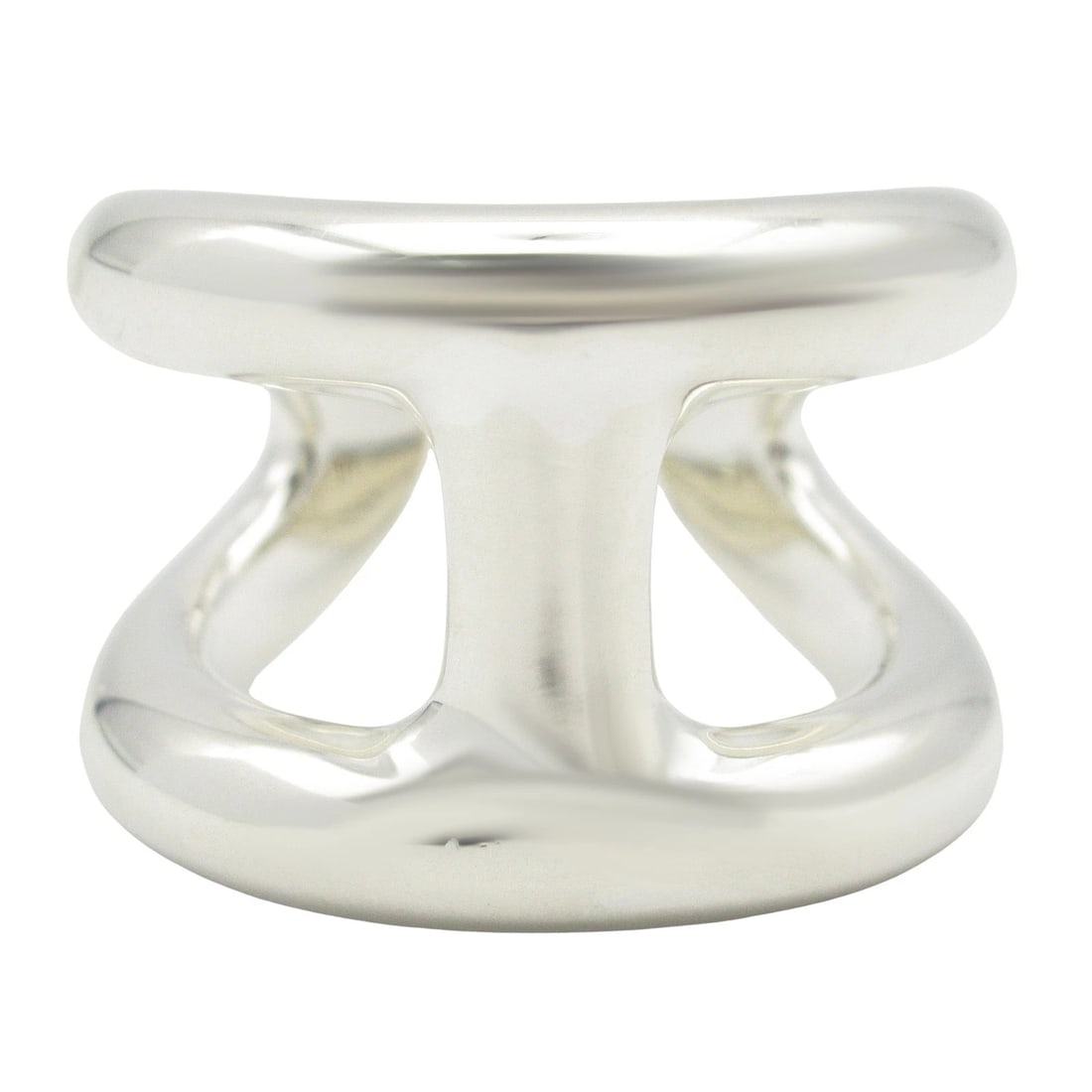 HERMES OSMOSE LARGE RING SILVER925 - 2