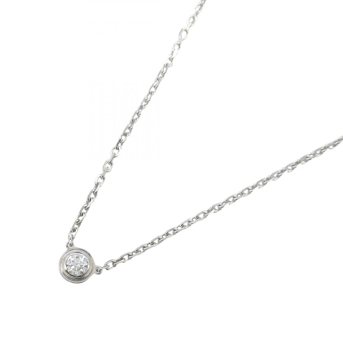 CARTIER D'AMOUR XS NECKLACE DIAMOND: CARTIER D'amour XS Necklace Diamond Brand: CARTIER Type: Necklace Material: K18WG Main Stone/Creation Natural Color: Silver Size: Neck rotation?38/41cm(15.0") Motif W?3mm x H?3mm(0.1" x 0.1") 