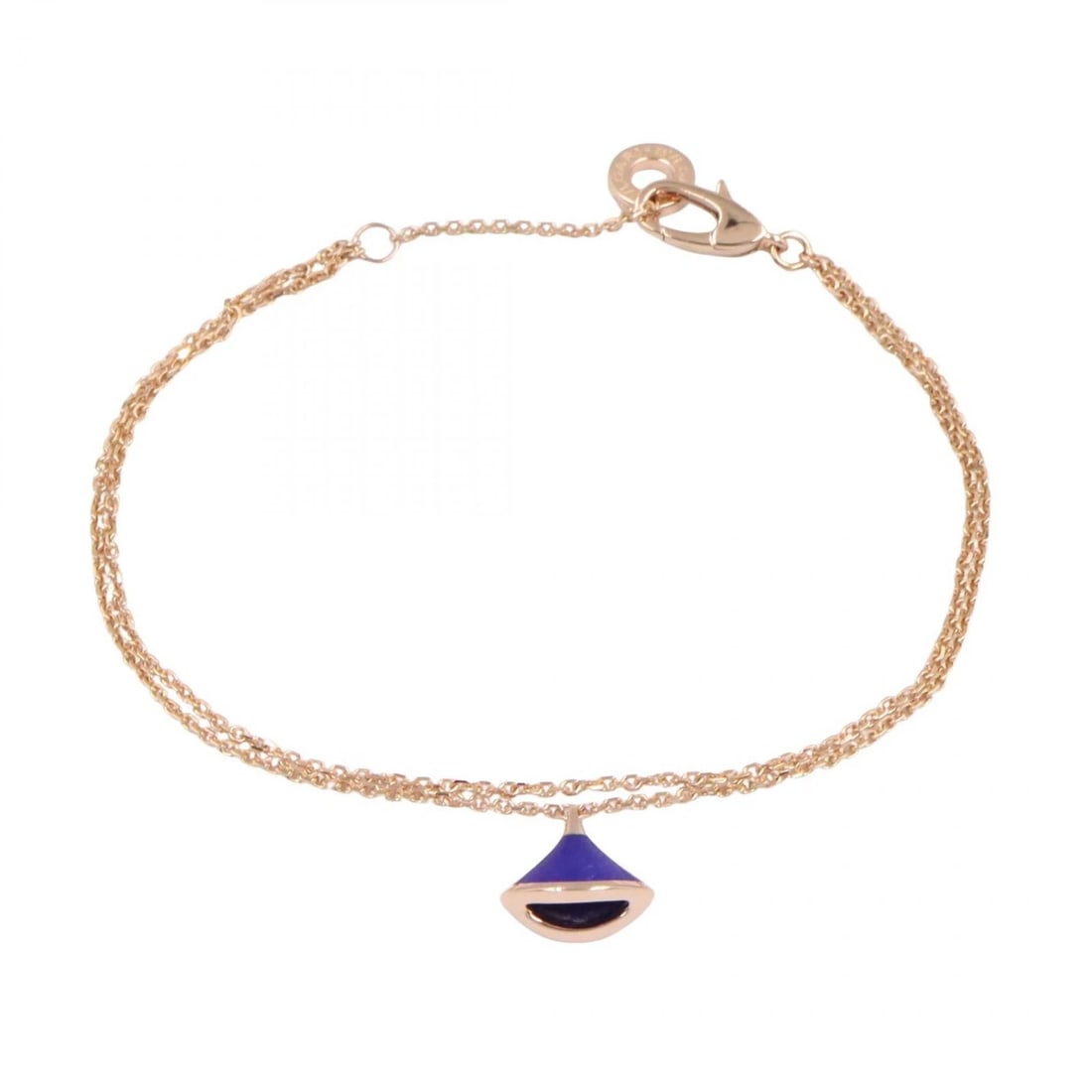 BVLGARI DIVA DREAM LAPIS LAZULI BRACELET SM 18KPG: BVLGARI Diva Dream Lapis Lazuli Bracelet SM 18KPG Brand: BVLGARI Type: Bracelet Material: K18PG?Rose Gold? × lapis lazuli Color: Gold Size: Band Length?17cm(6.7") Motif W?10mm x H?10mm(0.4" x 0.4