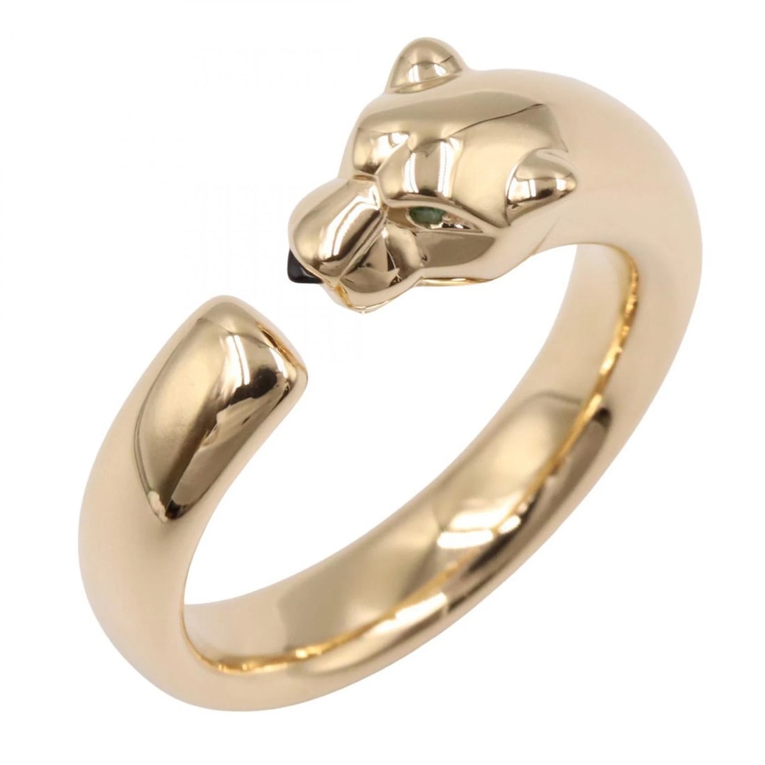 CARTIER PANTHERE CARTIER RING 18KYG GOLD ONYX (1 of 2)