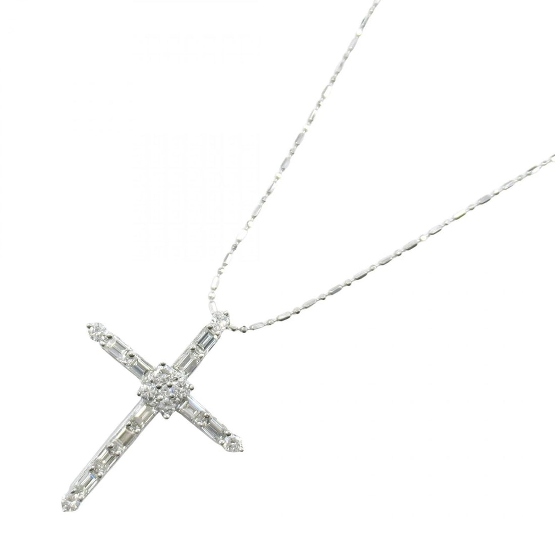 JEWELRY DIAMOND CROSS NECKLACE PENDANT (1 of 3)