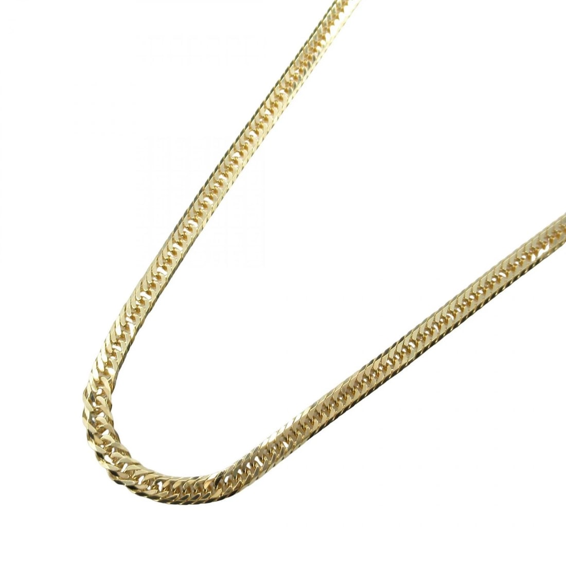 JEWELRY TRIPLE 8 SIDE FLAT LINK CURB CHAIN NECKLACE (1 of 3)