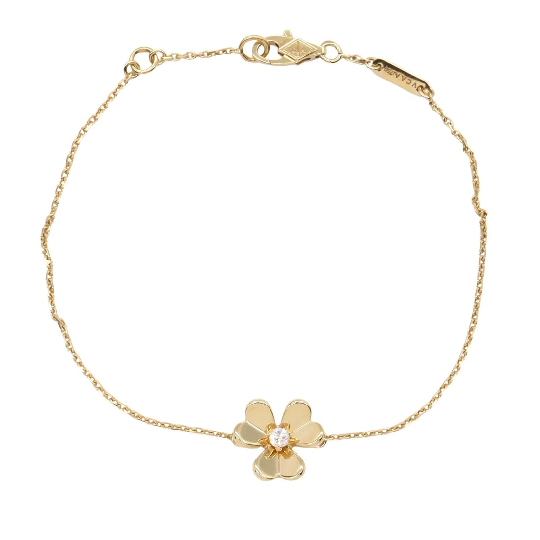 VAN CLEEF & ARPELS FRIVOLE BRACELET DIAMOND 18KYG (1 of 5)