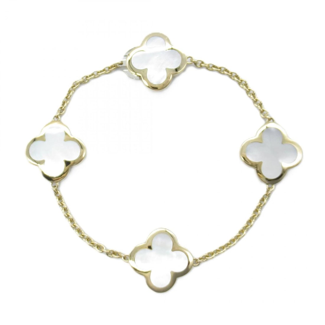 VAN CLEEF & ARPELS PURE ALHAMBRA BRACELET 18KYG WHITE (1 of 3)