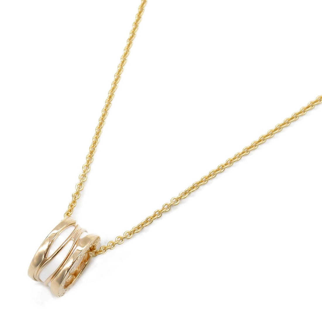 BVLGARI B-ZERO 1 DESIGN LEGEND NECKLACE 18KPG (1 of 3)