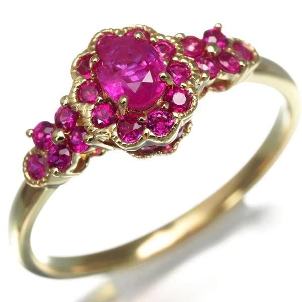 GSTV RING RUBY FLOWER - 2