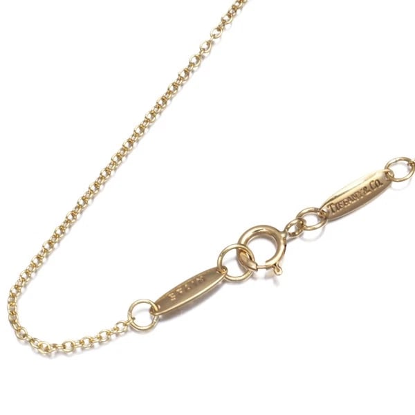 TIFFANY&CO. CHAIN NECKLACE 18K 750 YELLOW GOLD: Tiffany&Co. Chain Necklace 18K 750 Yellow Gold Brand: Tiffany & Co. Type: Necklace Material: 18K / 750 / Yellow Gold Color: Yellow Gold Size: Necklace length: 40cm Necklace width: 1.2mm Clasp