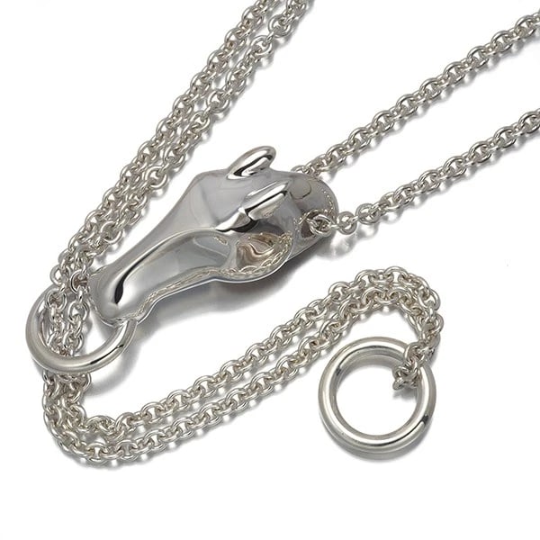 HERMES NECKLACE GALOP 925 STERLING SILVER (1 of 2)
