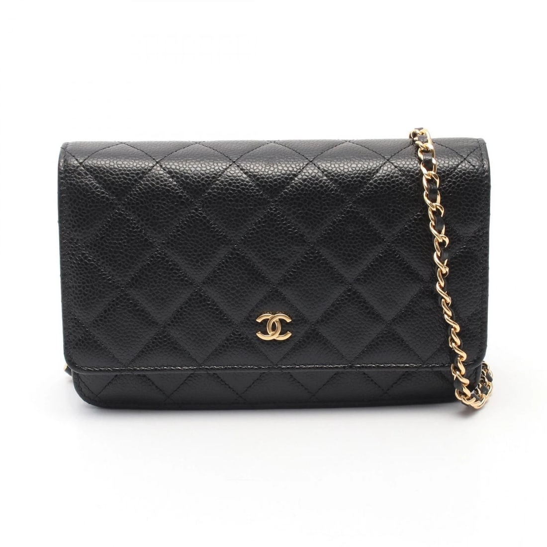 CHANEL MATELASSE CHAIN SHOULDER CROSSBODY BAG: CHANEL Matelasse Chain Shoulder Crossbody Bag Brand: CHANEL Type: Shoulder Bag Material: leather × Grained calfskin Color: Black??ish colors Size: (H:4.7" x W:7.5" x D:1.4") Shoulder?122cm(48.0")