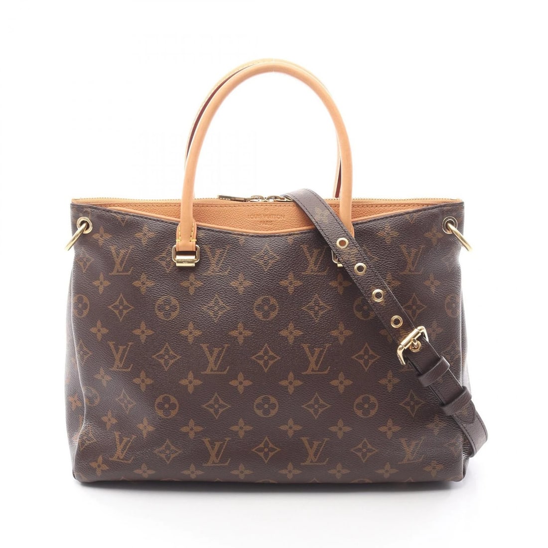 LOUIS VUITTON PALLAS SHOULDER TOTE HANDBAG (1 of 7)